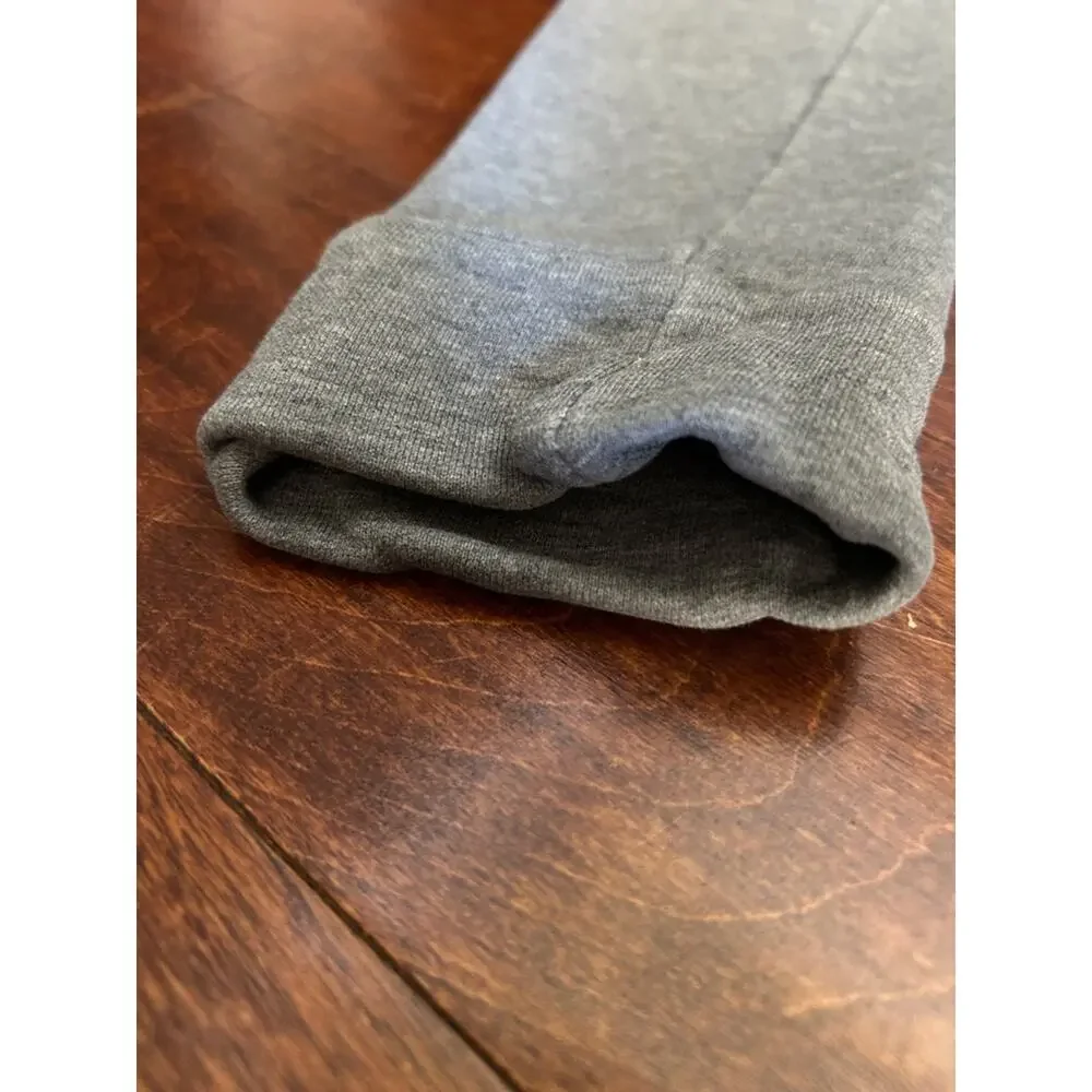 N°21 Women’s Gray Logo Crewneck with Velvet Patch Letters, Size Medium (It42)
